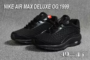 nike air max dlx deluxe og retro  1999 star black